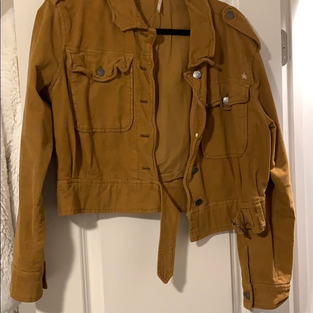 Free people cropped jacket